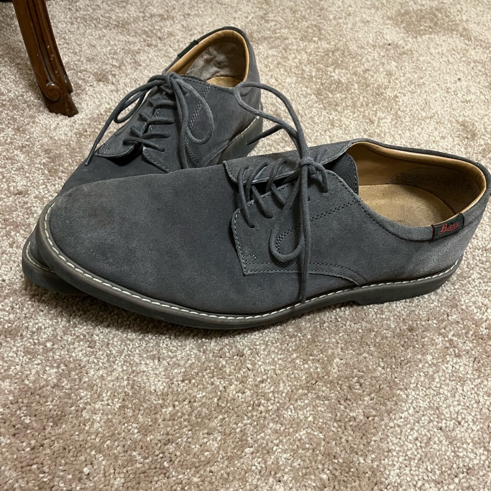 Bass suede oxford
